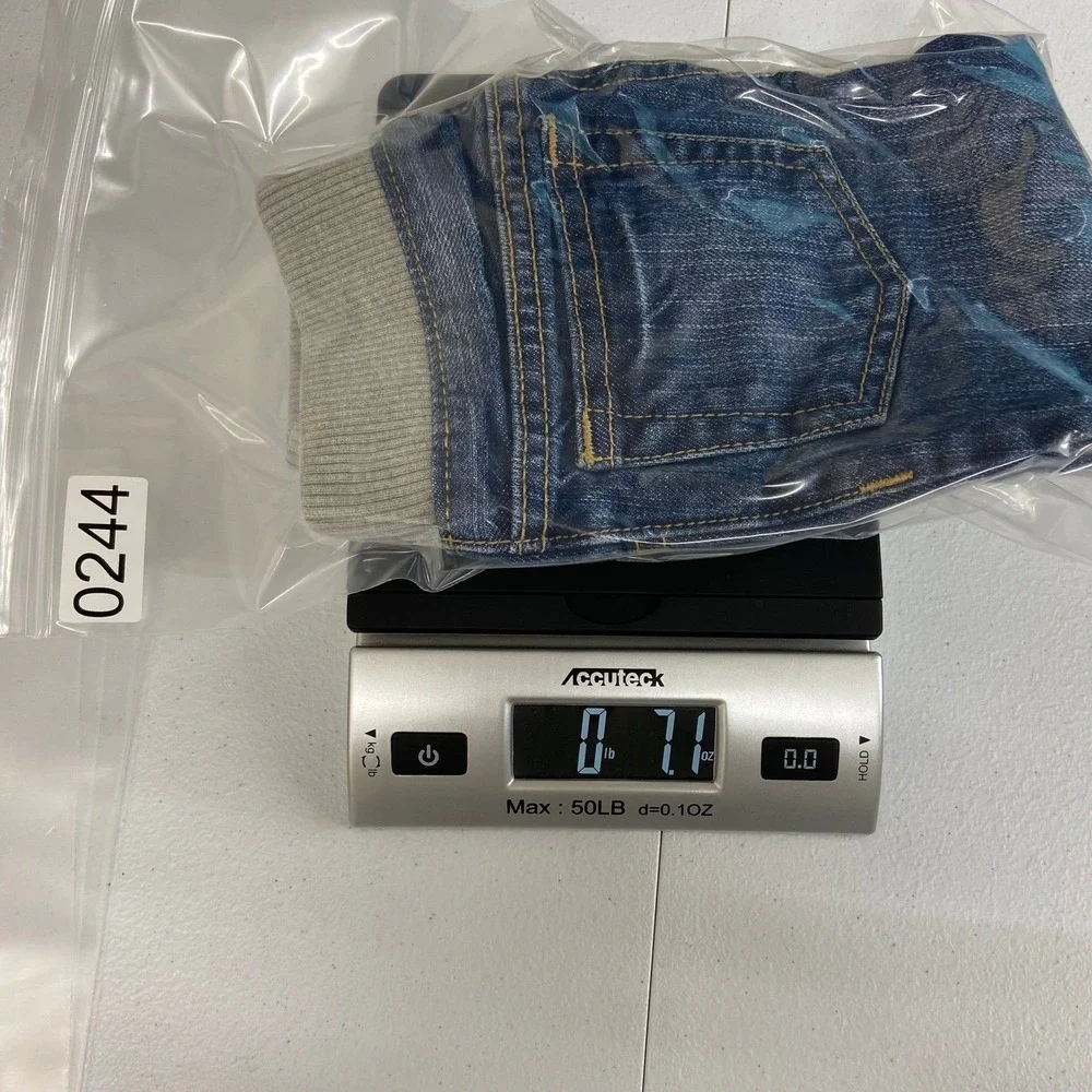 Baby GAP unisex pull on cotton blue denim medium wash jeans pants casual 12-18 m